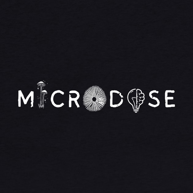 Microdose Mushroom by ArtThrob Designs